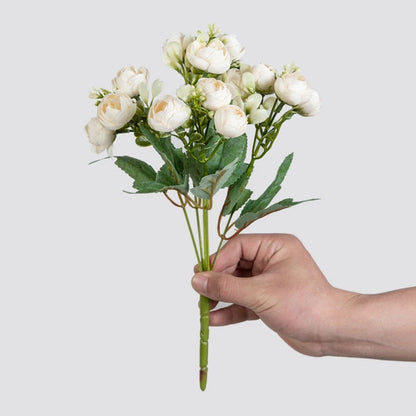 Bouquet rosa artificiale