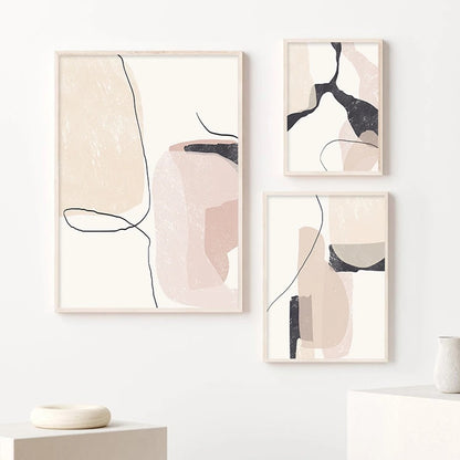 Quadro boho linee