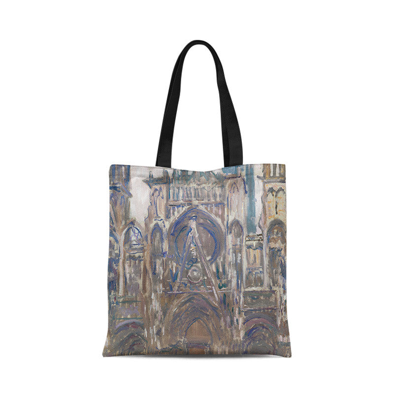 Borsa tela tramonto dipinto