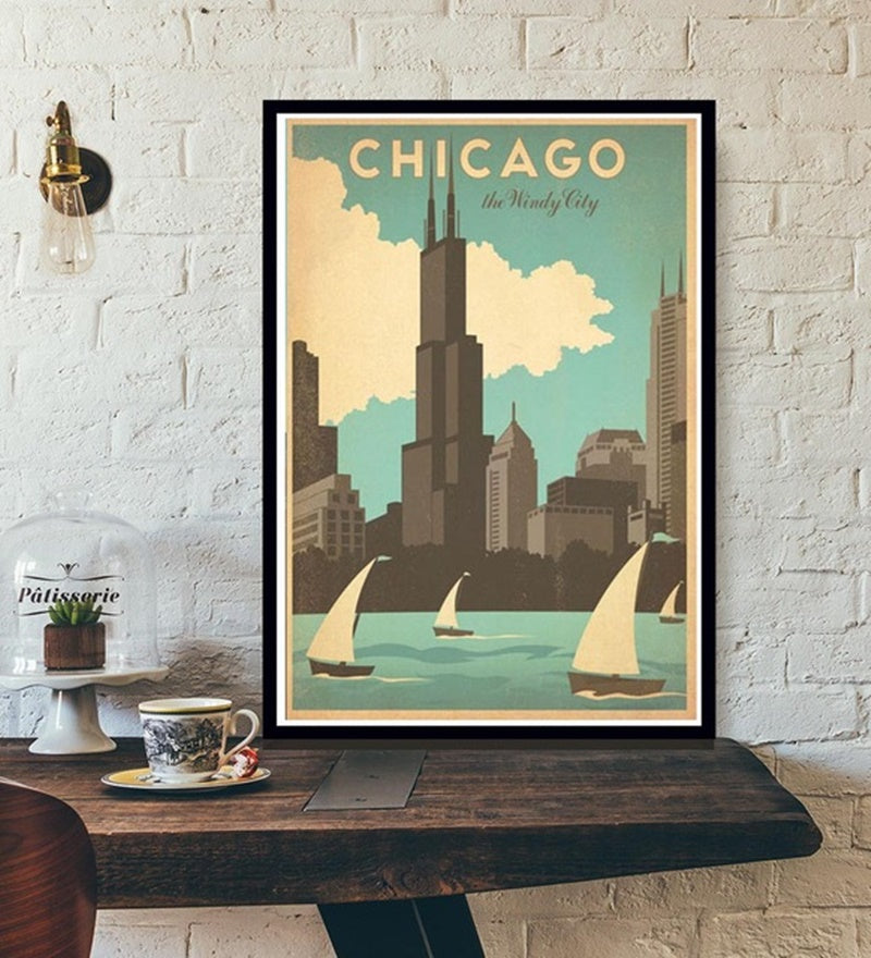 Poster canvas viaggio nel mondo