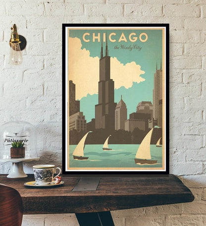 Poster canvas viaggio nel mondo
