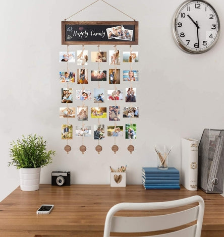 Clip in legno per foto