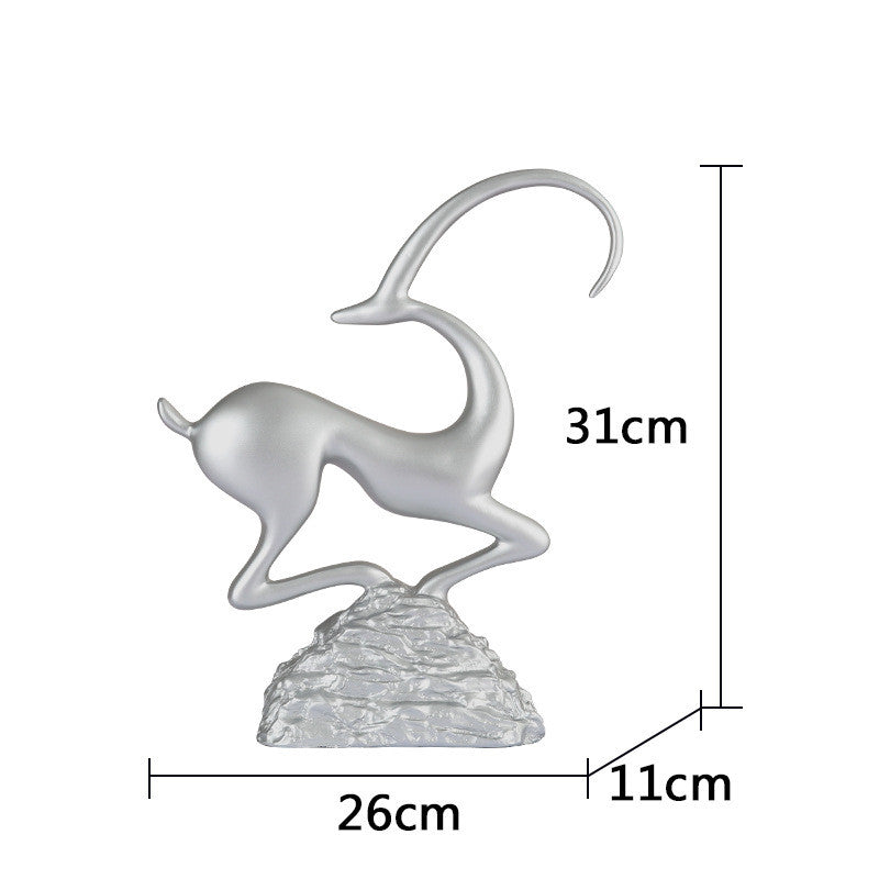 Coppia Ornamenti Cervi