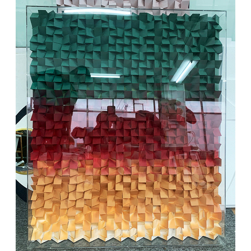 Quadro mosaico legno