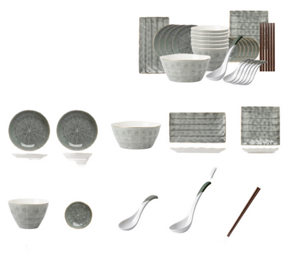 Servizio da tavola di ceramica