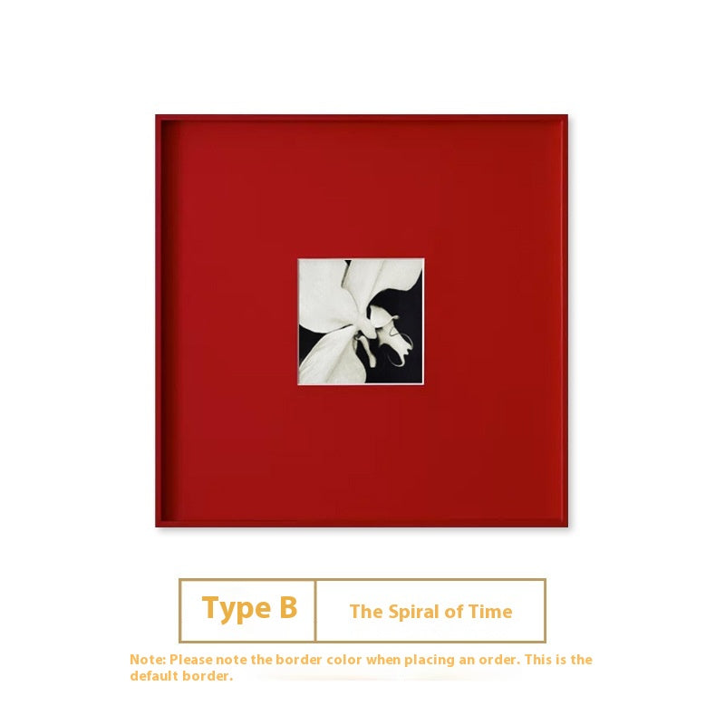 Quadro minimalista rosso