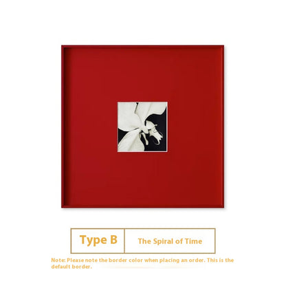 Quadro minimalista rosso