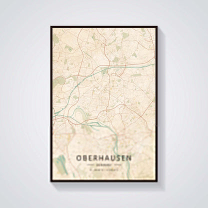 Poster paesaggio vintage