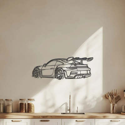 Quadro silhouette metallo