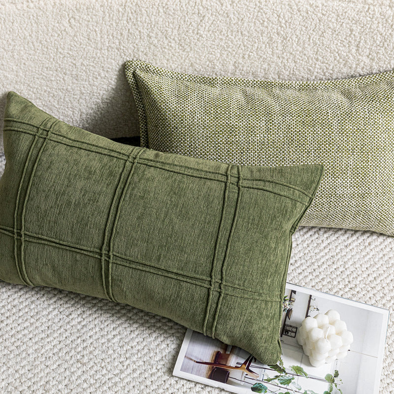 Cuscino lombare verde