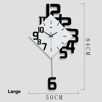 Orologio da parete Albero silhouette