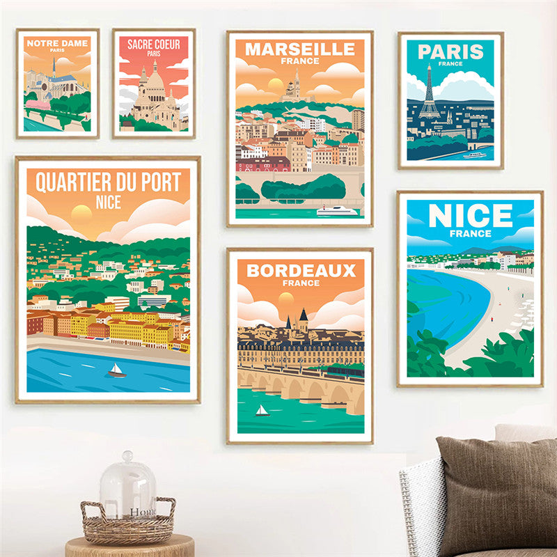 Poster Viaggio Vintage