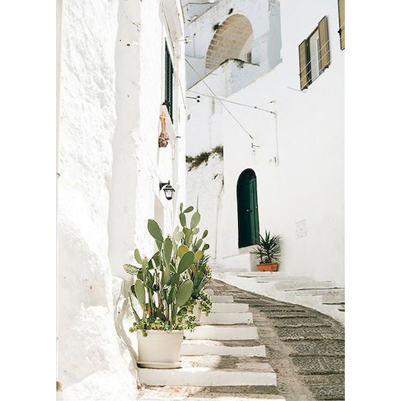 Quadro paesaggio europeo
