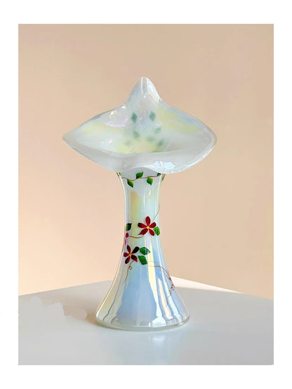 Vaso giglio smaltato