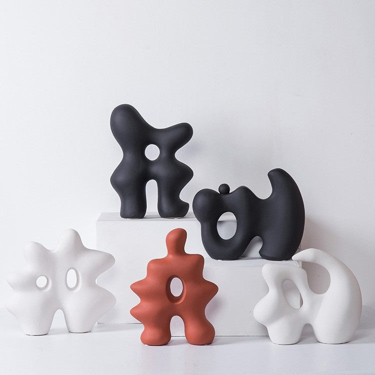 Scultura ceramica astratta