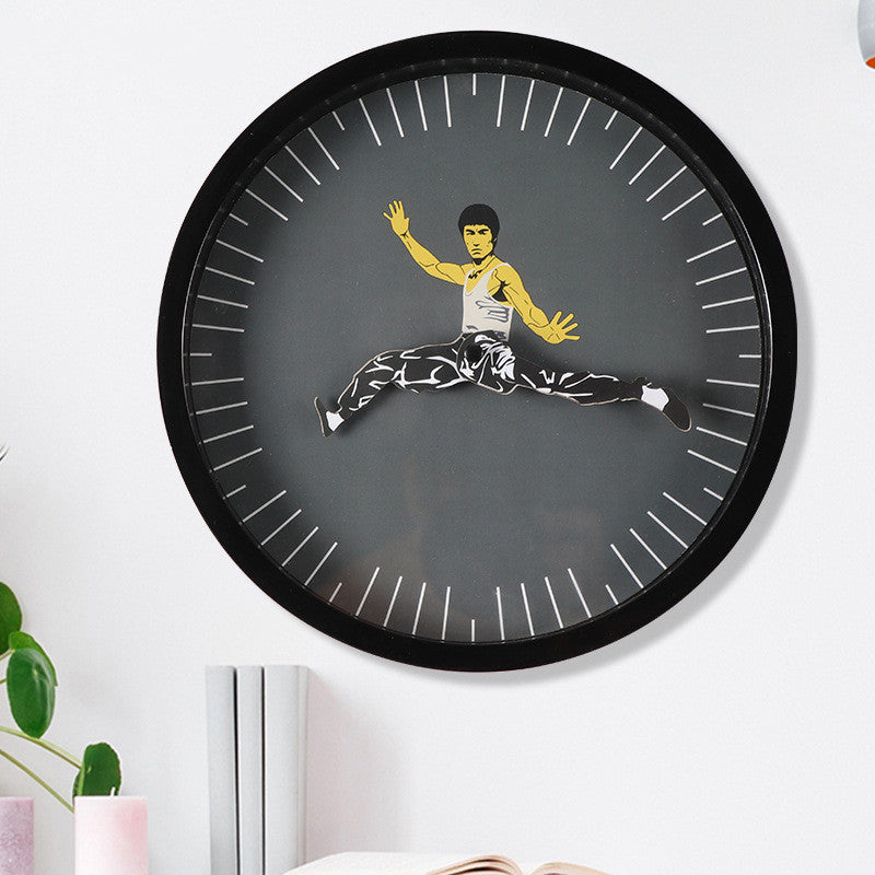 Orologio da parete Bruce Lee lotta
