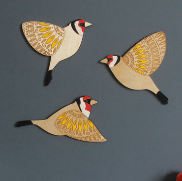 Uccello di legno