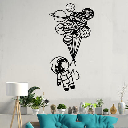 Adesivo murale Astronauta con palloncino