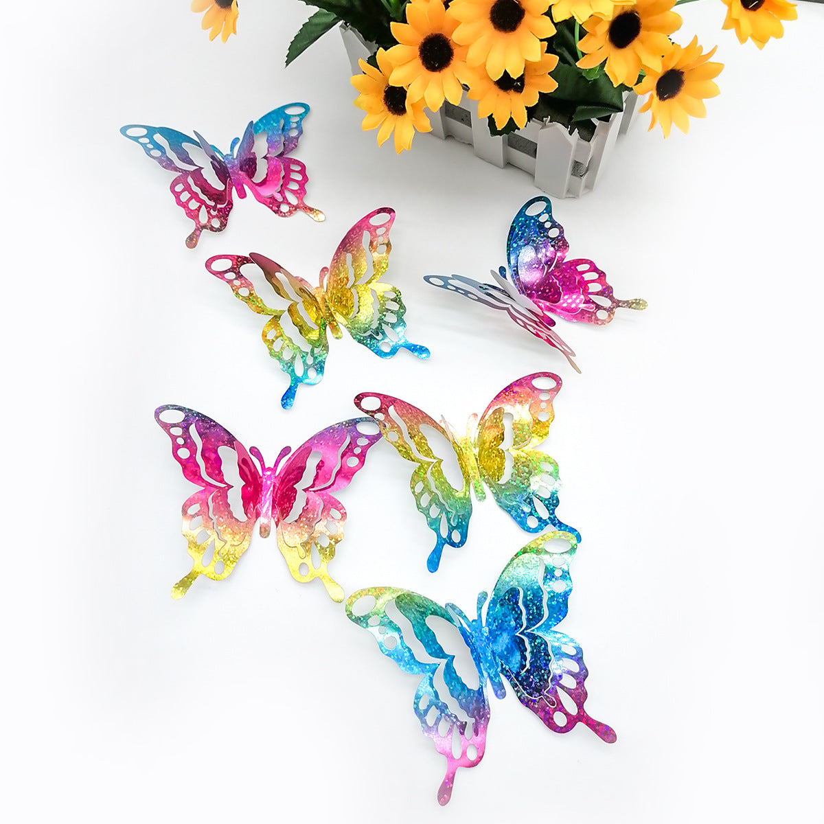 Adesivo murale farfalle decorative