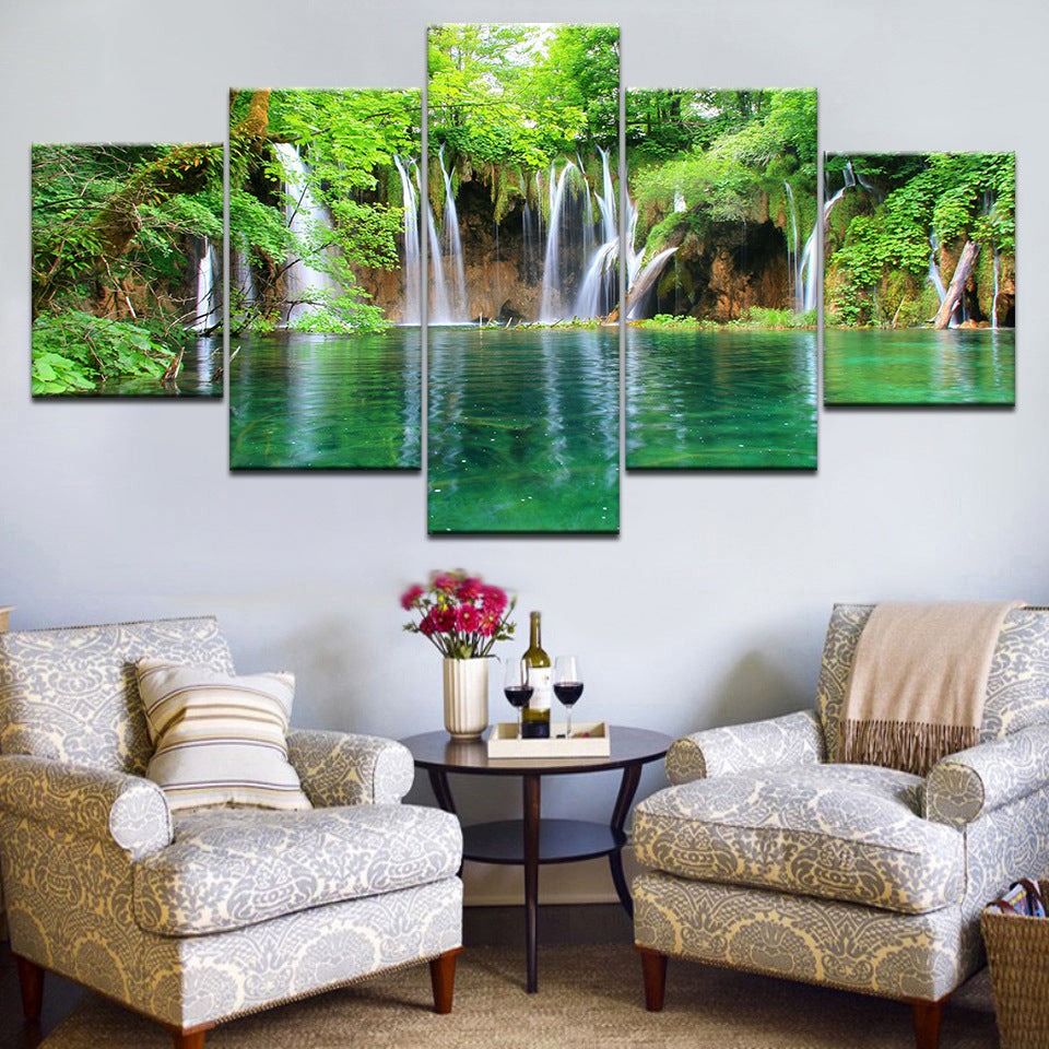 Poster paesaggio cascata
