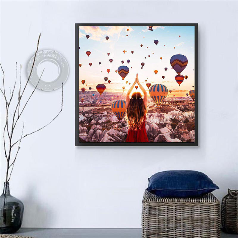 Quadro punto croce Cielo