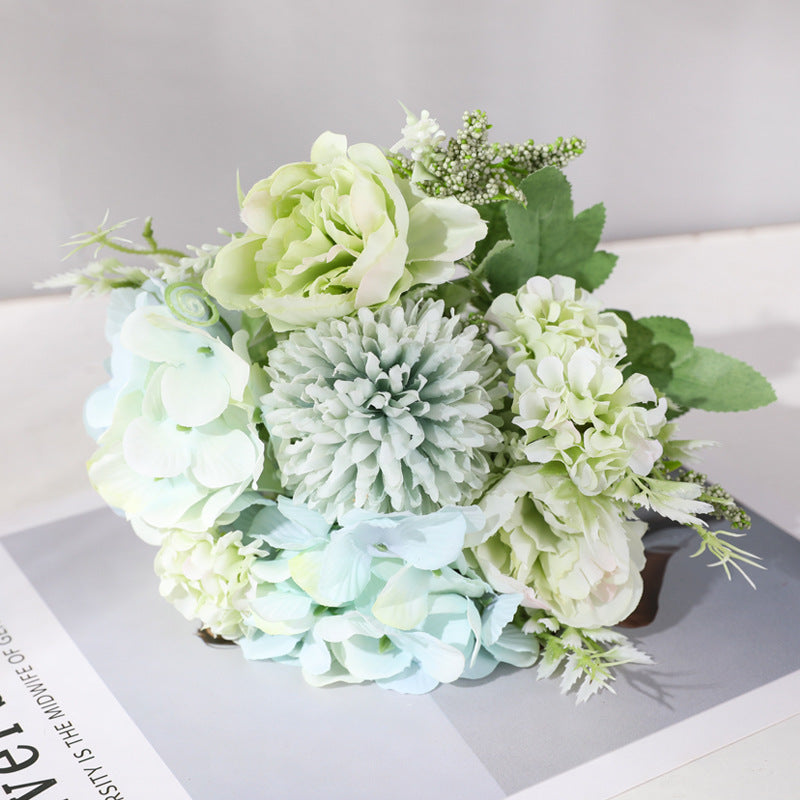 Bouquet rose artificiali