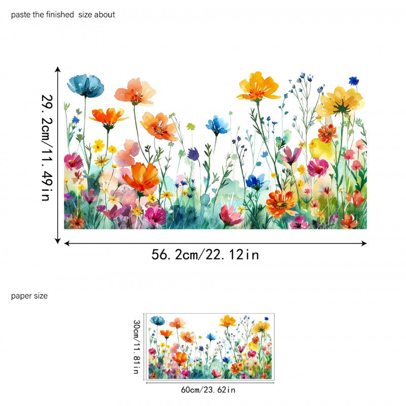 Adesivi decorativi fiori