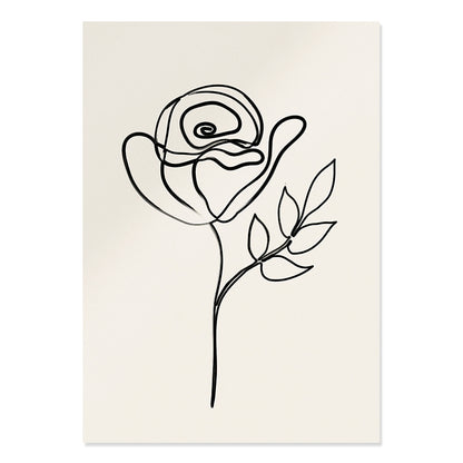 Quadro boho lineare