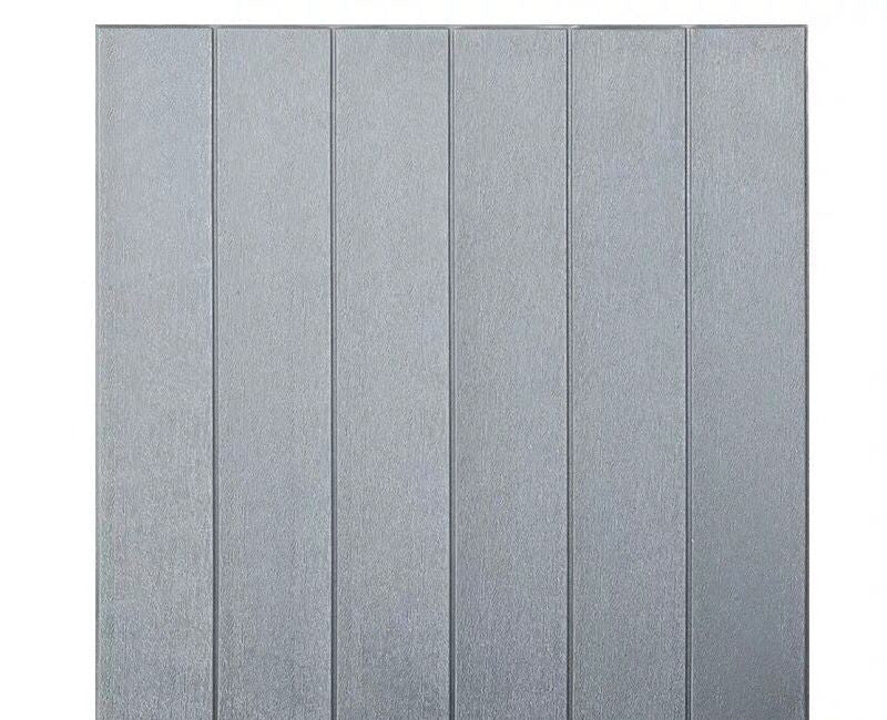 Adesivo murale Venatura di legno grigio cenere