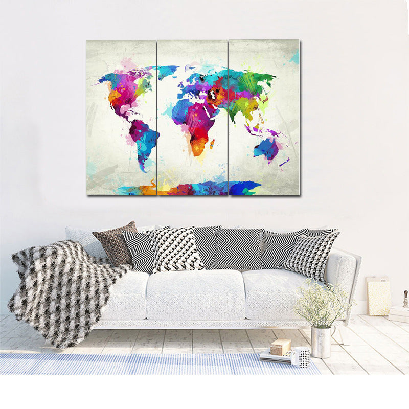 Quadro astratto acquerello