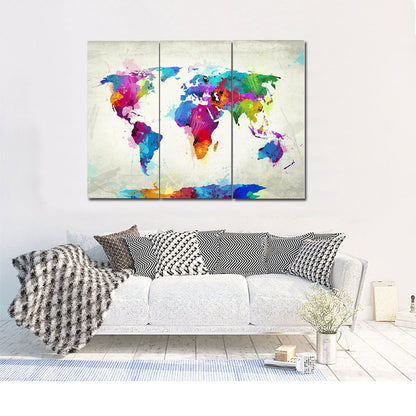 Quadro astratto acquerello