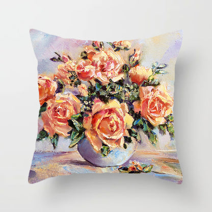 Federe rose vintage sfondo nero