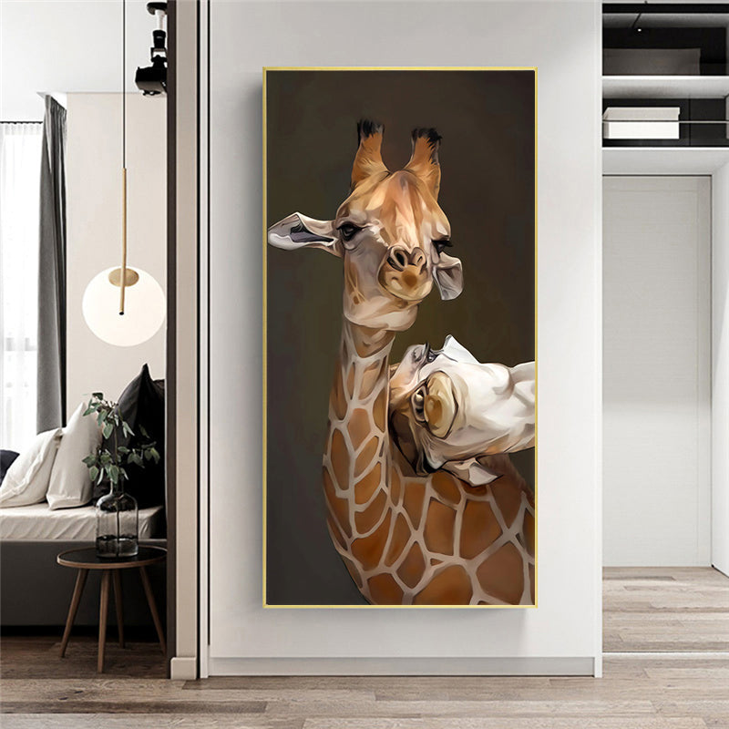 Quadro giraffa