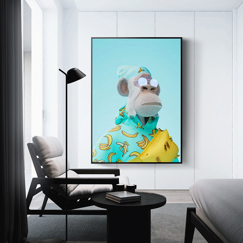 Quadro scimmia
