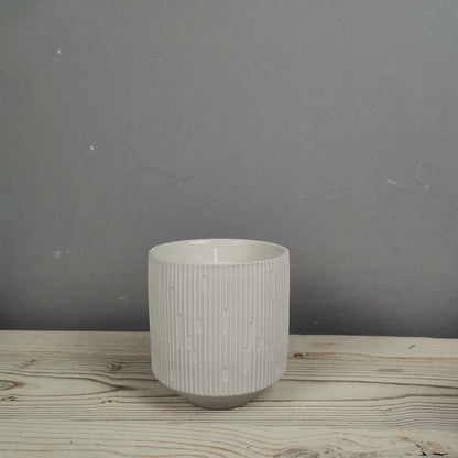 Portacandela in ceramica