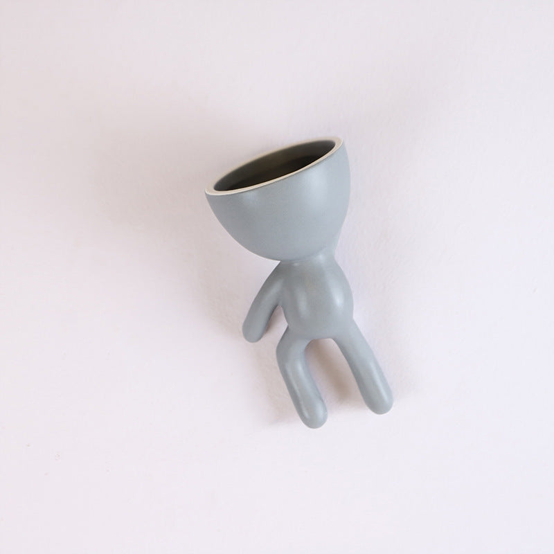 Vaso fiori tre colori