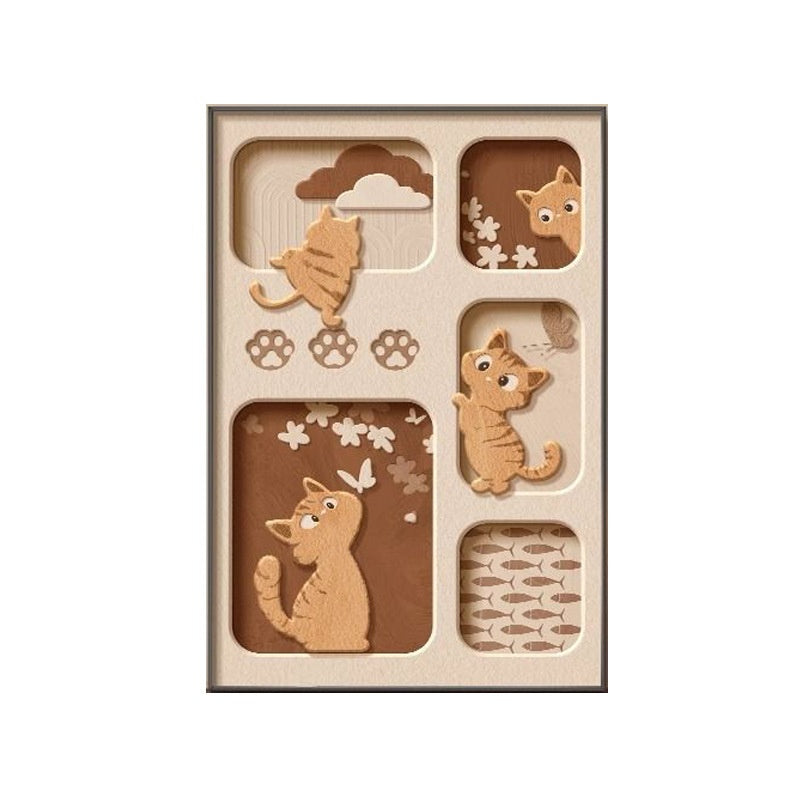 Quadro gatto retrò