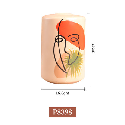 Vaso ceramica dipinto