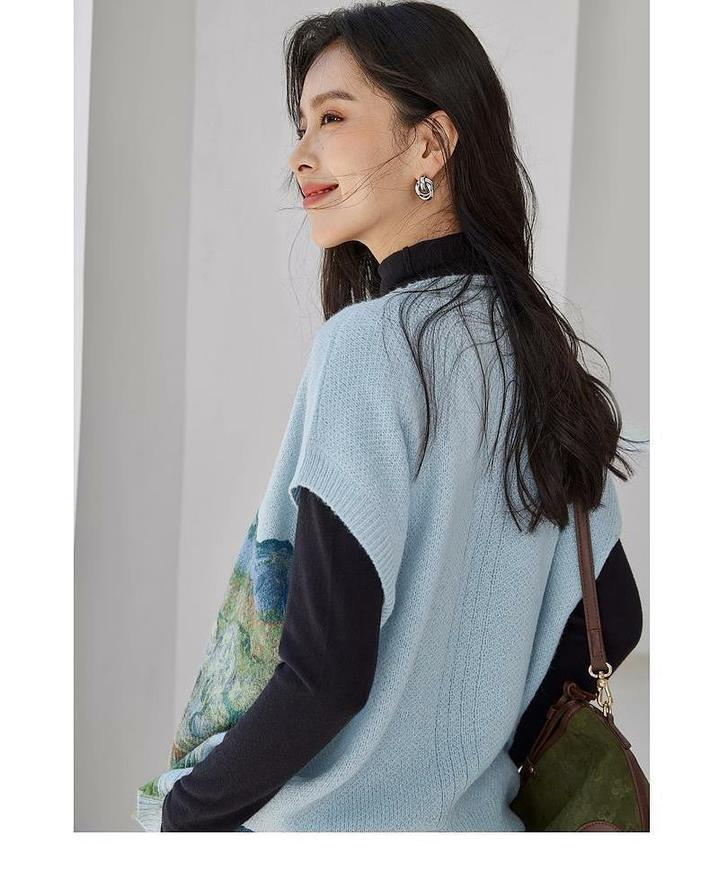 Maglione dipinto