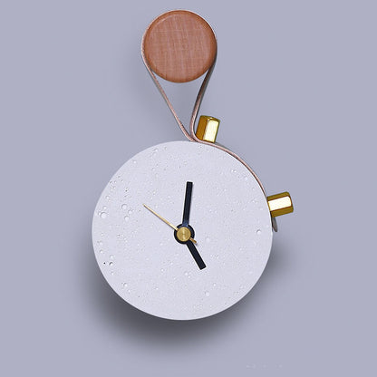 Orologio da parete Sfere orbitali colorate