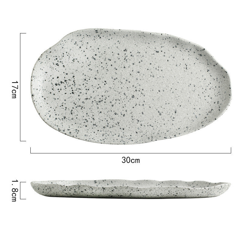 Piatto loto ceramica