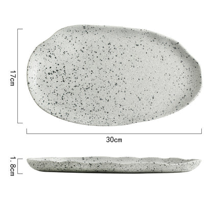 Piatto loto ceramica