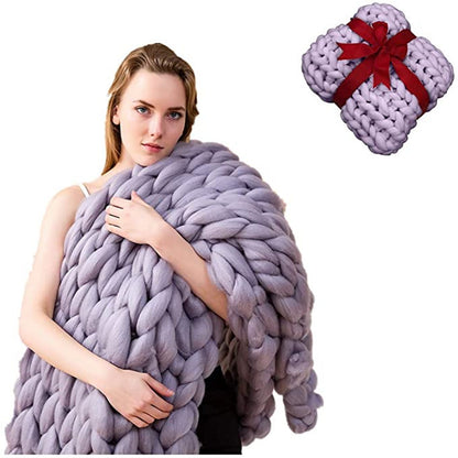 Coperta letto grigia