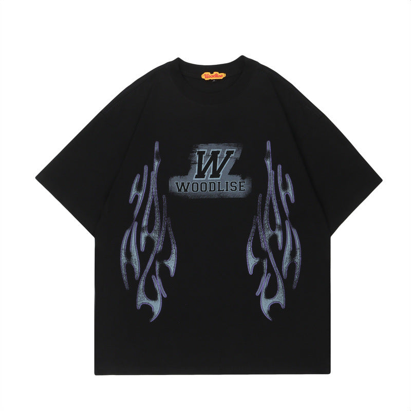 T-shirt stampa astratta
