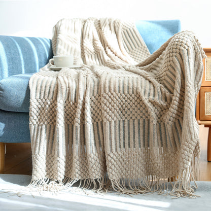 Coperta a quadri stile nordico