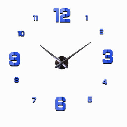 Orologio da parete Numeri neon rosa