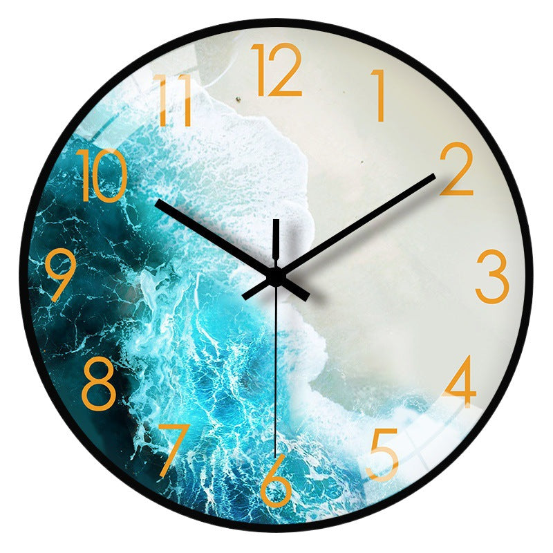 Orologio da parete Nave su mare