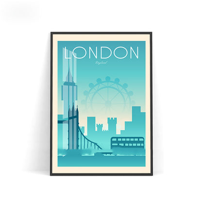Quadro tela tema viaggio