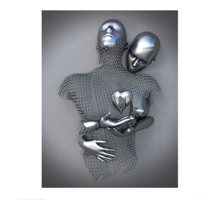 Tela sagome metalliche