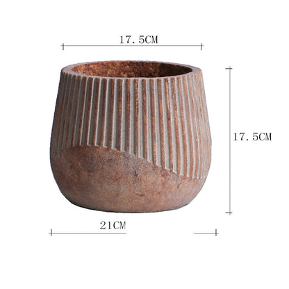 Vaso in cemento per piante